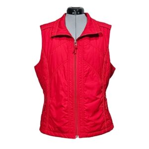 Coldwater Creek Women's SIZE XL Quilted Vest in Red